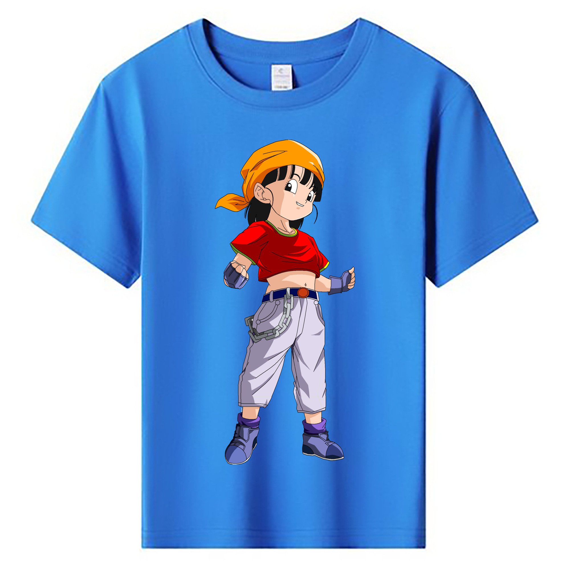 （画像用） ドラゴンボール パン DRAGON BALL Pan 綿100％キッズTシャツ（フロントプリント）